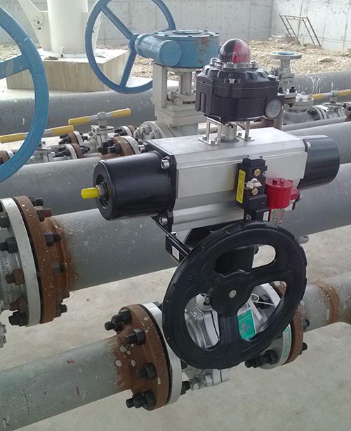 OMAL氣動球閥在造紙生產(chǎn)過程中紙張定量、水分、灰分的控制系統(tǒng)上的應(yīng)用